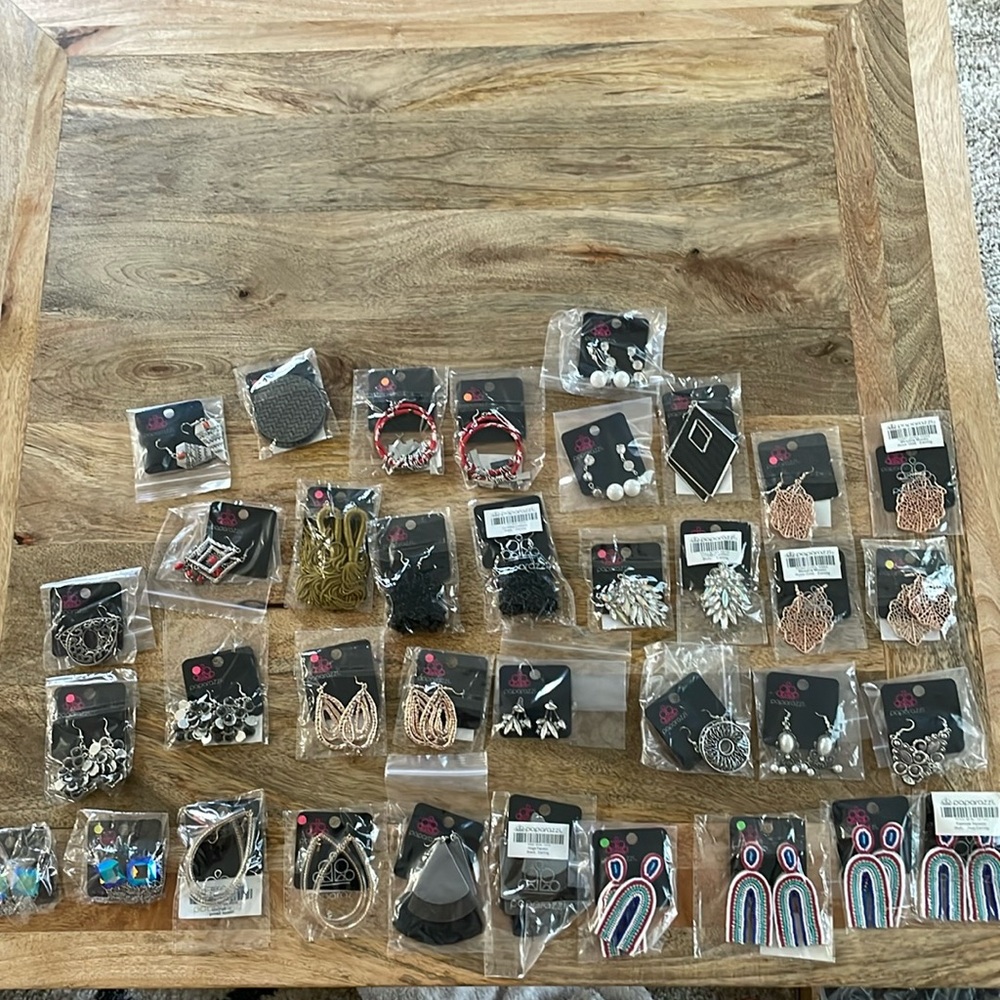 36 Paparazzi Earrings Lot